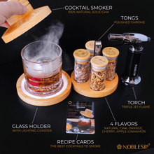Load image into Gallery viewer, Cocktail smoker kit for bartenders Smoky Pro by NOBLESIP