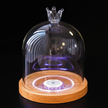 Load image into Gallery viewer, NOBLESIP Cocktail Smoker with Glass Dome 𝗣𝗥𝗘𝗠𝗜𝗨𝗠 Kit. All you need to smoke your Food and Drinks, great for Whiskey, Bourbon, Scotch, and Old Fashioneds. "Smoky Crown" A great bar gift!