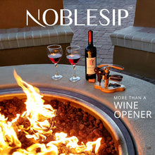 Load image into Gallery viewer, Wine Opener Set ๐ฃ๐ฅ๐๐ ๐๐จ๐ 6 PCS Kit: Rabbit Corkscrew, Foil Cutter, 2 Bottle Stoppers, Extra Corkscrew, Wood Stand. Designer Gift Box with Instructions!