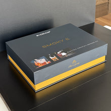 Load image into Gallery viewer, NOBLESIP Cocktail Whiskey Smoker 𝗣𝗥𝗘𝗠𝗜𝗨𝗠 Kit Smoky E, Home Bar Tool Set with the New Innovative Automatic Electric Smoking System. A Great Christmas Men gift for bourbon, old fashioned drinks
