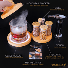 Load image into Gallery viewer, Cocktail smoker kit for bartenders Smoky Pro by NOBLESIP
