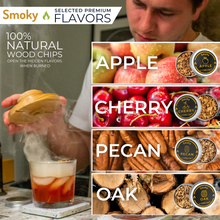 Load image into Gallery viewer, Wood Chips for Cocktail Smoker &amp; Charcuterie Smoker Premium &quot;Smoky by NOBLESIP&quot;
