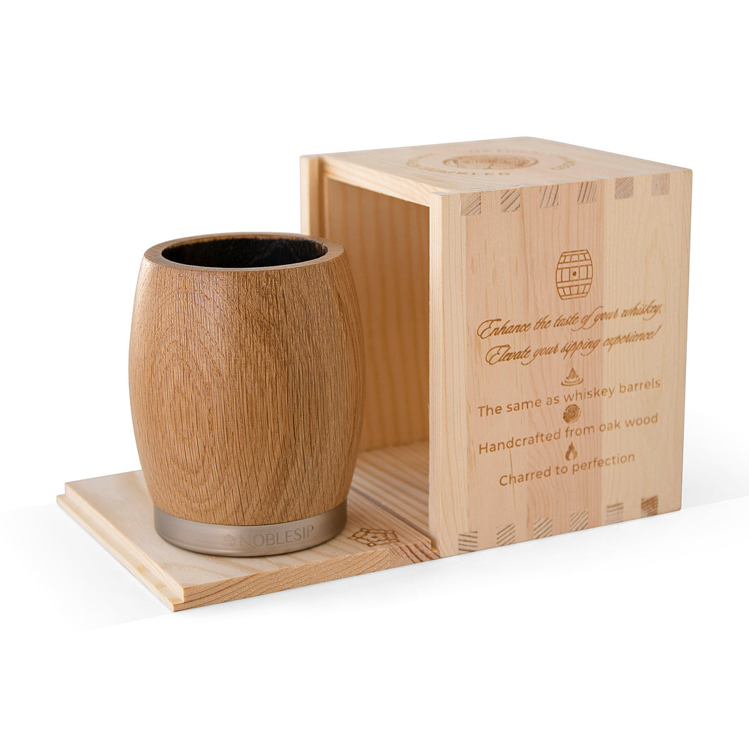 Oak_whiskey_bourbon_tumbler_with_wood_gift_box_NOBLESIP