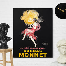 Load image into Gallery viewer, Metal print Cognac Monnet
