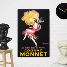 Load image into Gallery viewer, Metal print Cognac Monnet
