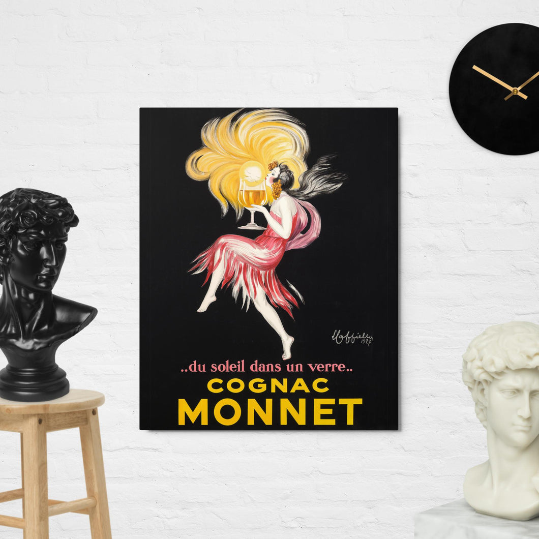 Metal print Cognac Monnet