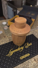 Load and play video in Gallery viewer, Oak Whiskey Tumbler NOBLESIP Smoked whiskey
